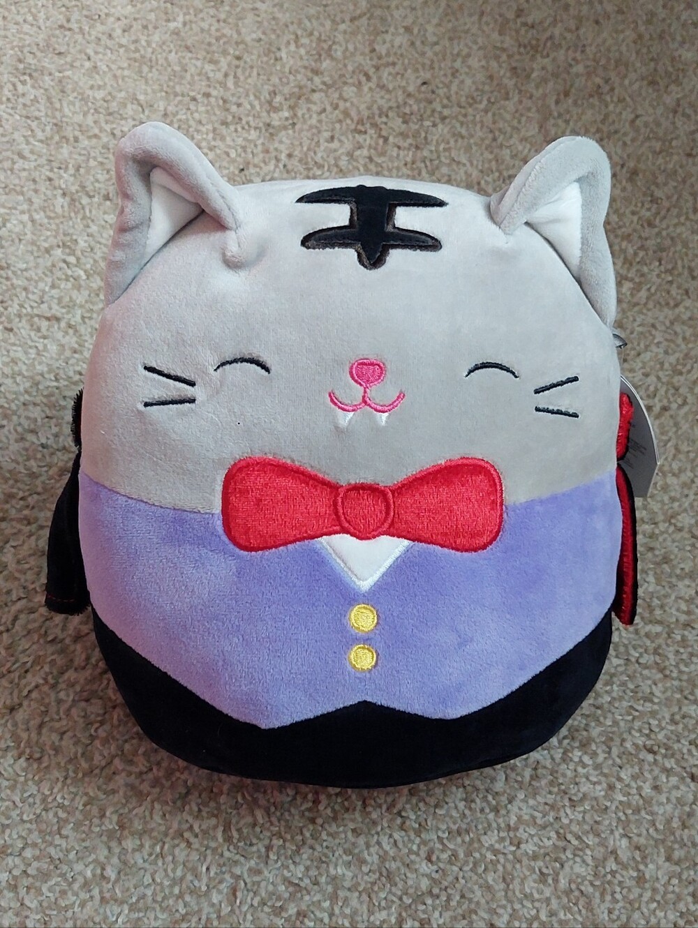 🧛♂️ NWT Squishmallow Tally Vampire Cat | Halloween Plush